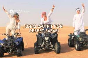 Desert Safari Outfit | Desert Safari Dubai blog banner by the desert safari in dubai