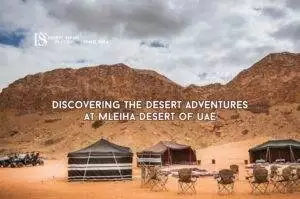 Mleiha Desert of UAE Blog Banner By thedesertsafariindubai.com