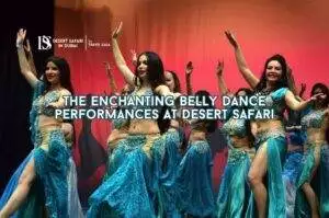 Belly Dance at Desert Blog Banner By thedesertsafariindubai.com