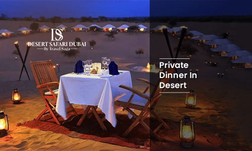 Private Dinner In Desert