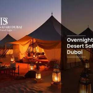 Overnight Desert Safari Dubai with camel ride and desert camp