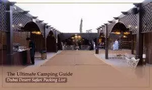 Dubai desert safari package Blog banner by thedesertsafariindubai.com