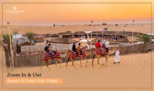 Camel Ride Dubai | Camel Safari in Dubai Blog Banner by The Desert Safari in Dubai
