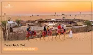 Camel Ride Dubai Blog Banner by The Desert Safari in Dubai