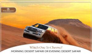 Morning Desert Safari Dubai | Evening Desert Safari Dubai | Blog Banner by The Desert Safari in Dubai