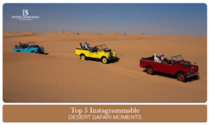 Desert safari Instagram spots | | Instagrammable desert safari moments Blog Banner By Desert Safari in Dubai