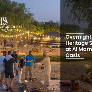 Overnight Heritage Safari at Al Marmoom Oasis bt thumbnail by The Desert Safari in Dubai