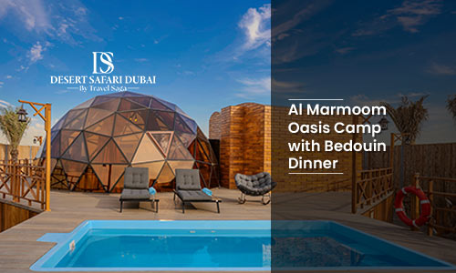 Al Marmoom Oasis Camp with Bedouin Dinner