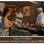Dubai desert dinner experience Blog Banner by thedesertsafariindubai.com