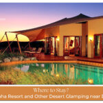 Glamping near Dubai Blog Banner By thedesertsafariindubai.com