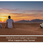 Dubai Desert Safari Experience sunset dunes