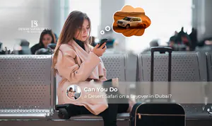 Desert Safari on a Layover in Dubai featuring thrilling dune adventures, camel rides, and unforgettable experiences