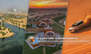 Al Qudra vs Al Marmoom vs Red Dunes Dubai.