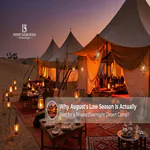 Experience a private overnight desert camp with luxury tents, sunset views, stargazing, and traditional Arabian hospitality.