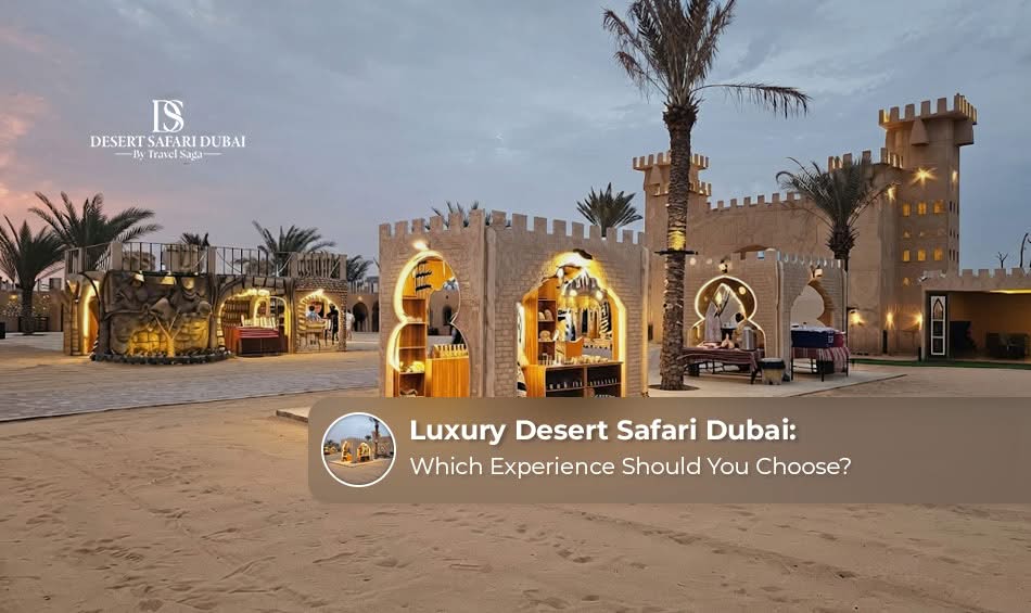 Luxury Desert Safari Dubai experience with premium desert activities and services.