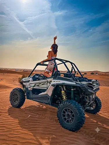 Dune buggy experience in Dubai desert safari